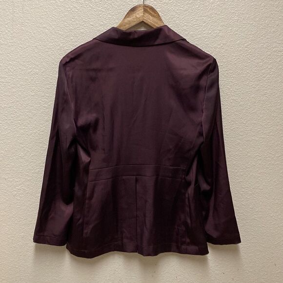 Sisley Satin 3 Button Blazer Size 8 - Picture 5 of 5